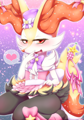 Braixen All Dressed Up!