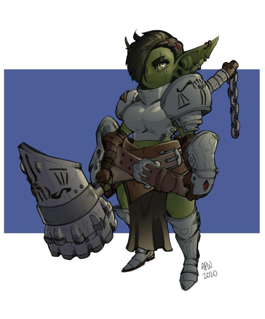 Goblin Paladin: Obeka Swiftfoot