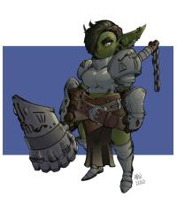 Goblin Paladin: Obeka Swiftfoot