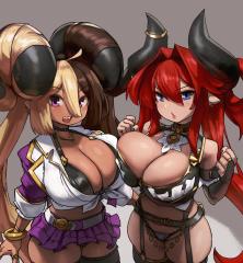 Demonic sisters: Aisha and Beatrix