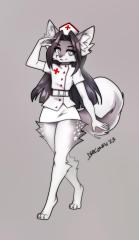Skye (Nurse Cosplay)