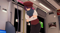 Silas in a subway