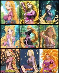 Rapunzel In Many Styles