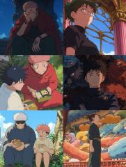 Studio Ghibli Style Jujutsu Kaisen