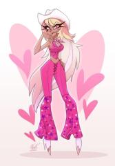 Verosika Mayday Dressed As Cowgirl Barbie