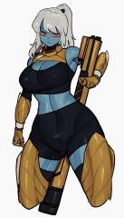 Kha'Lisha - Old Combat Armor 2