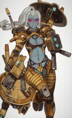 Kha'Lisha - Old Combat Armor