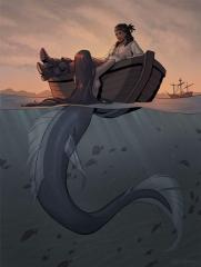 Chatting with a sailor