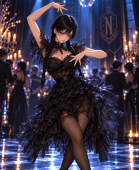 Nicole Wednesday Addams Cosplay W Wig.png
