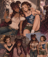 Lorelai and Clementine ( early pictures )