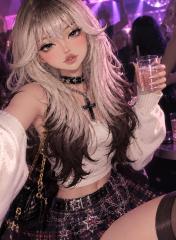 At the club