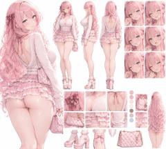 Perfect's pretty pink outfit