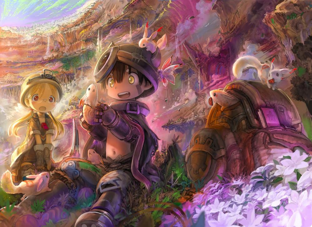 yande.re 400159 landscape made_in_abyss megane regu_(made_in_abyss) riko_(made_in_abyss) tsukushi_akihito.jpg
